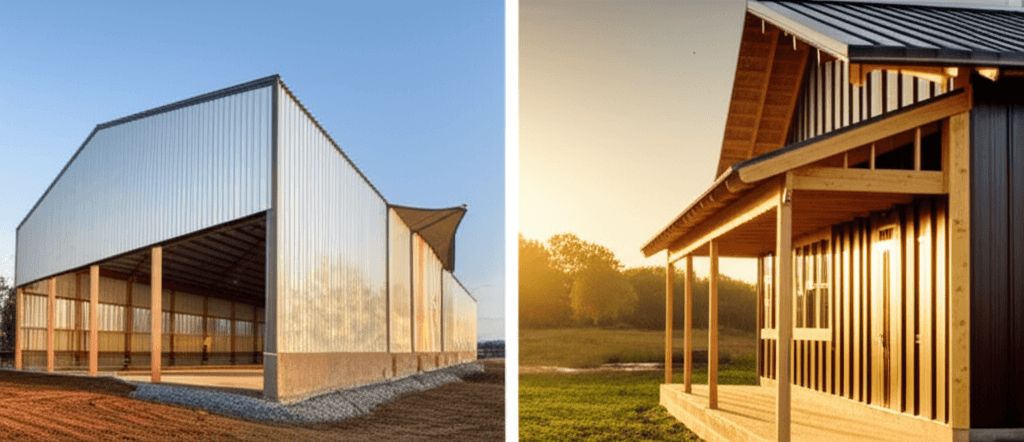 Pole Barn vs. Stick-Built Garage: Which Is Right for You?